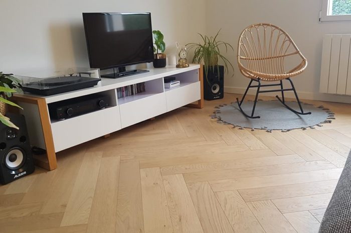 Parquet en Bâton rompu