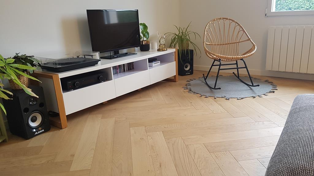 Parquet en Bâton rompu